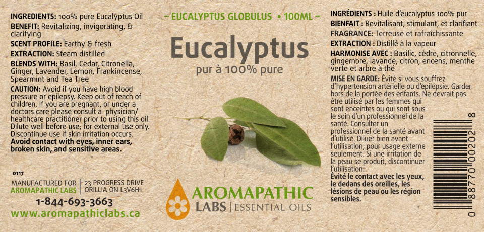 Eucalyptus Oil - 30 + 30ml FREE