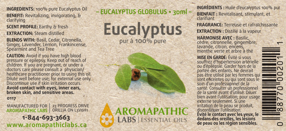 Eucalyptus Oil - 10 + 10ml FREE