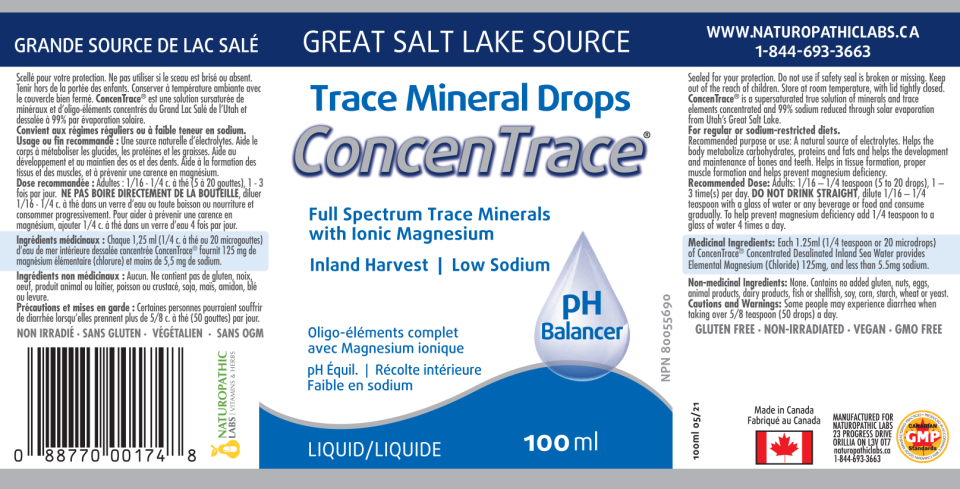 Concentrace Trace Mineral Drops - 100ml + BONUS