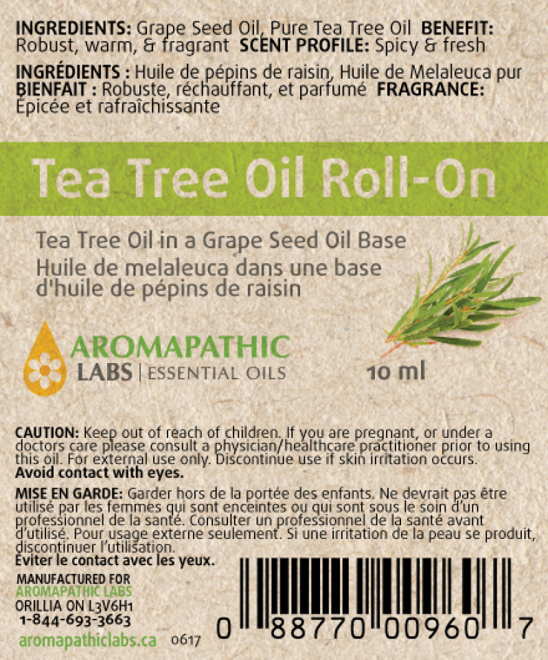 Tea Tree Oil (Roll-On) - 10 + 10ml FREE