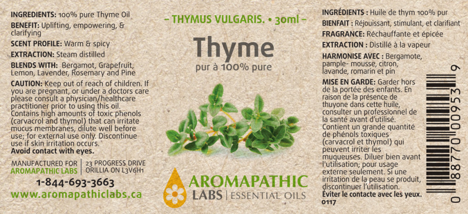 Thyme Oil - 30ml + BONUS