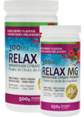 Relax MG Magnesium Powder (Berry) 300mg - 500 + 250g FREE