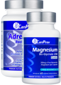 Adrenal-Pro - 120 V-Caps + Magnesium Bis-Glycinate 200 Gentle - 60 V-Caps FREE