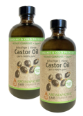 Organic Castor Oil 100% Pure (Cold Pressed & Hexane Free) - 250 + 250ml FREE