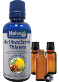 100% Pure Antibacterial Thieves Essential Oil Blends - 50ml + BONUS