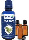 100% Pure Tea Tree Essential Oil - 50ml + BONUS