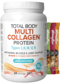 Total Body Multi Collagen Protein (Unflavoured) - 267g + BONUS