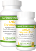 Active Multi Enzymes Plus (With Probiotics & Ginger) - 120 + 60 V-Caps FREE