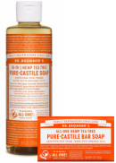 Dr. Bronner's Magic Soap (Tea Tree) - 236ml + BONUS