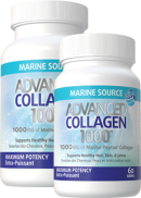 Naturopathic Labs Advanced Collagen 1,000mg (Marine) - 120 + 60 Tabs FREE