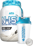 ANS Performance N-ISO Hydrolyzed Whey Isolate (Cookies & Cream) - 1.8lbs + BONUS