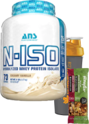 ANS Performance N-ISO Hydrolyzed Whey Isolate (Creamy Vanilla) - 5lbs + BONUS