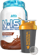 ANS Performance N-ISO Hydrolyzed Whey Isolate (Milk Chocolate) - 1.8lbs + BONUS