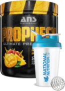 ANS Performance Prophecy Ultimate Pre-Workout (Peach Mango) - 405g + BONUS - AND Performance