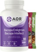 AOR Bacopa Enlighten 300mg - 60 V-Caps + BONUS