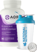 AOR R-Lipoic Acid 150mg - 90 V-Caps + BONUS