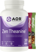 AOR Zen Theanine 225mg - 120 V-Caps + BONUS