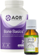 AOR Bone Basics - 240 Caps + BONUS