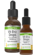 Naturopathic Labs B-12 Methylcobalamin Liquid 1000mcg (Berry Flavour) - 60 + 15ml FREE