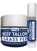 Naka Beef Tallow Face & Body Moisturizer (Vanilla) - 100ml + BONUS