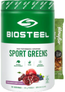 BioSteel Superfood Sport Greens (Pomegranate Berry) - 306g + BONUS