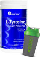CanPrev L-Tyrosine Vegan Amino Acid - 220g + BONUS
