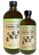 Aromapathic Labs Organic Castor Oil 100% Pure (Cold Pressed & Hexane Free) - 500 + 250ml FREE