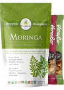 Eco Ideas Organic Moringa Leaf Powder - 227g + BONUS