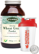 Wheat Grass Powder - 225g + BONUS - Flora