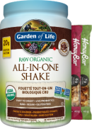 Garden of Life All-In-One Nutritional Shake (Chocolate) - 2lbs + BONUS