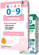 Homeocan Kids 0-9 Teething (Orange) - 25ml + BONUS