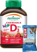 Jamieson Kids Vitamin D 400iu (Strawberry) - 100 Tabs