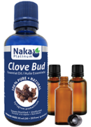 Naka 100% Pure Clove Bud Essential Oil - 50ml + BONUS