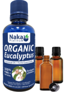 Naka 100% Pure Eucalyptus Essential Oil (Organic) - 50ml + BONUS