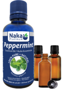 Naka 100% Pure Peppermint Essential Oil - 50ml + BONUS
