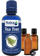 Naka 100% Pure Tea Tree Essential Oil - 50ml + BONUS