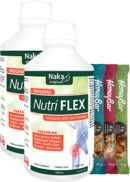 Naka Nutri-Flex Liquid - 500 + 500ml (2 For Deal) + BONUS