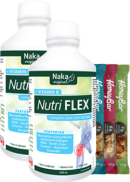 Naka Nutri-Flex Liquid With Vitamin D - 500 + 500ml (2 For Deal) + BONUS