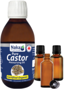 Naka 100% Pure Castor Oil (Organic) - 300ml + BONUS