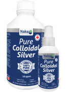 Naka Pure Colloidal Silver - 600ml + 120ml Spray FREE