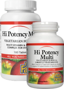 Natural Factors Hi Potency Vegetarian Multi - 180 + 90 Tabs FREE