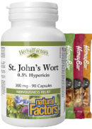 Natural Factors St. Johns Wort 300mg - 90 Caps