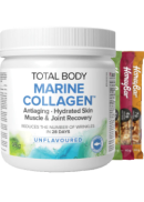 Natural Factors Total Body Marine Collagen (Unflavoured) - 99g + BONUS