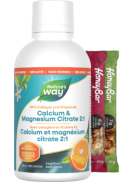 Nature's Way Calcium & Magnesium Citrate 2:1 With Vitamin K2 And Collagen (Orange) - 500ml + BONUS
