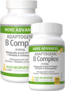 Naturopathic Labs Adaptogenic B-Complex 616mg - 180 V-Caps + BONUS