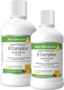 Naturopathic Labs Adaptogenic B-Complex Liquid (Methylated, Mixed Berry) - 600 + 250ml FREE