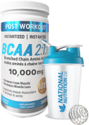 Naturopathic Labs BCAA 10,000mg Post Workout (100% Pure) - 200g + BONUS