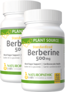 Naturopathic Labs Berberine 500mg - 60 V-Caps + BONUS