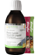 Naturopathic Labs Black Cumin Seed Oil 2,300mg (Liquid) - 200ml + BONUS