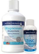 Naturopathic Labs Magnesium Bisglycinate Liquid 250mg (Berry Flavour) - 600ml + BONUS